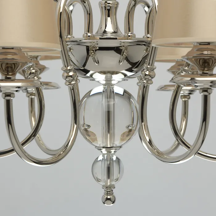Подвесная люстра MW-Light София 355013806 Цвет арматуры хром Цвет плафонов коричневый от ImperiumLoft