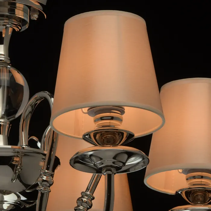 Подвесная люстра MW-Light София 355013806 Цвет арматуры хром Цвет плафонов коричневый от ImperiumLoft