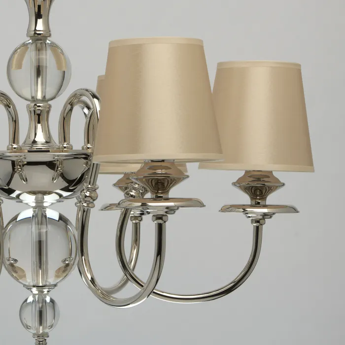 Подвесная люстра MW-Light София 355013806 Цвет арматуры хром Цвет плафонов коричневый от ImperiumLoft