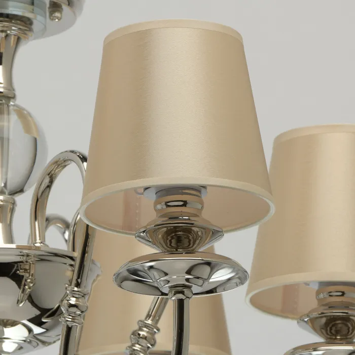 Подвесная люстра MW-Light София 355013806 Цвет арматуры хром Цвет плафонов коричневый от ImperiumLoft
