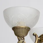 Подвесная люстра MW-Light Афродита 2 317012006 Цвет арматуры бронза Цвет плафонов прозрачный от ImperiumLoft