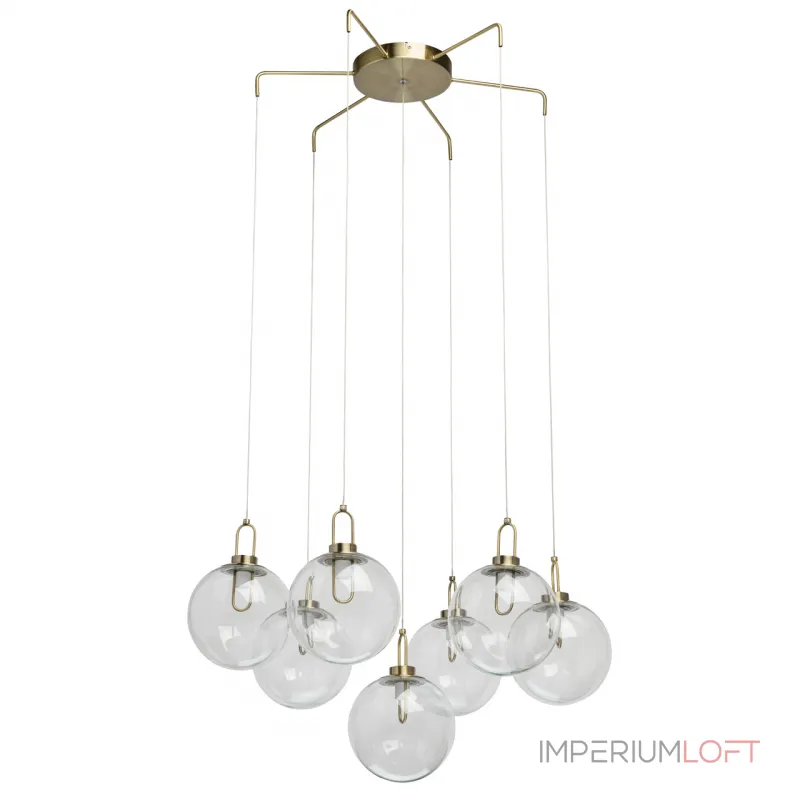 Подвесная люстра DeMarkt Крайс 657011307 Подвесная люстра DeMarkt Крайс 657011307