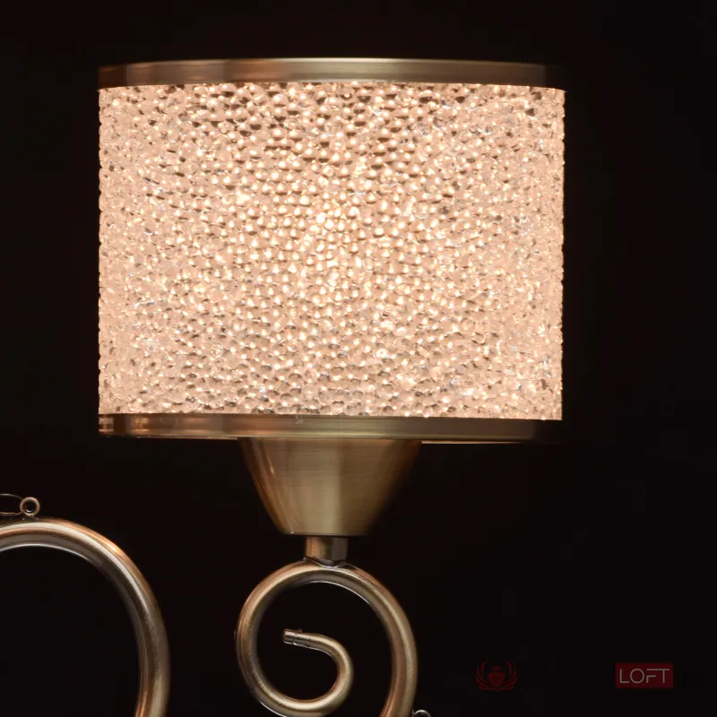 Подвесная люстра MW-Light Моника 11 372013405 Цвет арматуры бронза Цвет плафонов бронза от ImperiumLoft