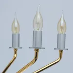 Люстра на штанге MW-Light Атмосфера 699010906 Цвет арматуры золото Цвет плафонов белый от ImperiumLoft