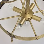Подвесной светильник MW-Light Афродита 1 317010504 Цвет арматуры бронза Цвет плафонов кремовый от ImperiumLoft