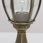 Наземный низкий светильник MW-Light Фабур 804040301 Цвет арматуры золото Цвет плафонов прозрачный от ImperiumLoft
