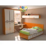 Накладной светильник MW-Light Улыбка 3 365013705 Цвет арматуры голубой Цвет плафонов разноцветный от ImperiumLoft
