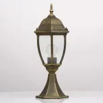 Наземный низкий светильник MW-Light Фабур 804040301 Цвет арматуры золото Цвет плафонов прозрачный от ImperiumLoft