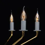 Люстра на штанге MW-Light Атмосфера 699010906 Цвет арматуры золото Цвет плафонов белый от ImperiumLoft