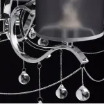 Подвесная люстра MW-Light Федерика 82 379019006 Цвет арматуры хром Цвет плафонов черный от ImperiumLoft