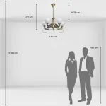Люстра подвесная MW-Light Ариадна 450016805 от ImperiumLoft