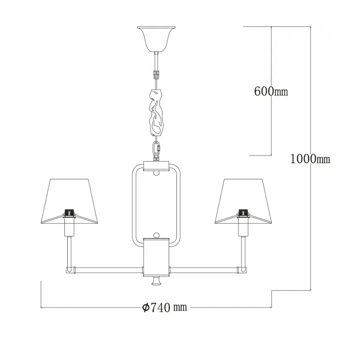 Люстра MW-Light София 355014608 от ImperiumLoft
