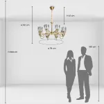 Подвесная люстра MW-Light Элла 483015108 Подвесная люстра MW-Light Элла 483015108