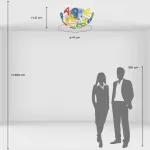 Люстра потолочная MW-Light Улыбка 365013705 от ImperiumLoft