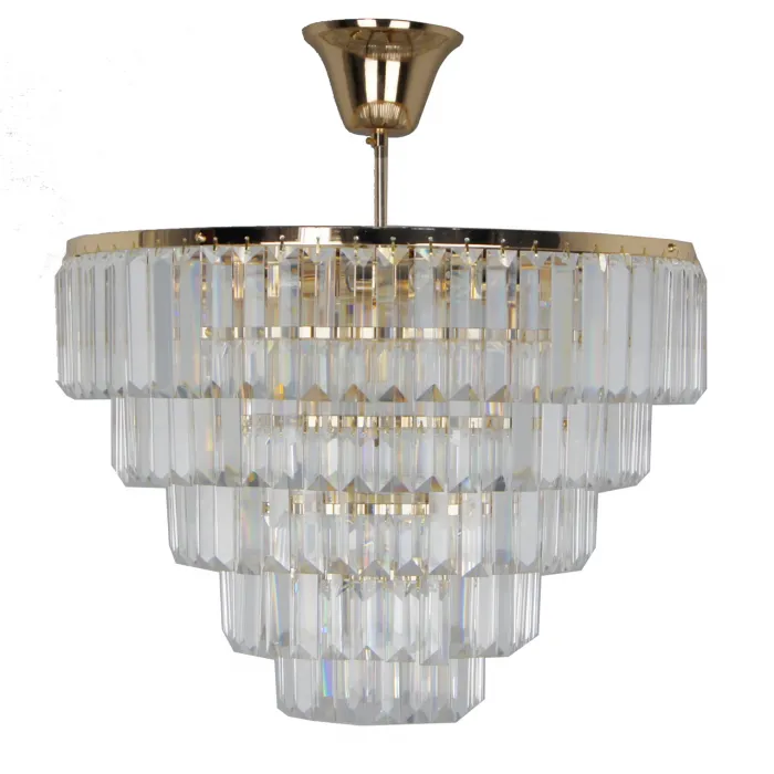 Люстра на штанге MW-Light Аделард 642010805 Цвет арматуры золото Цвет плафонов прозрачный от ImperiumLoft
