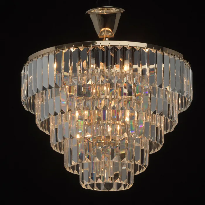 Люстра на штанге MW-Light Аделард 642010805 Цвет арматуры золото Цвет плафонов прозрачный от ImperiumLoft
