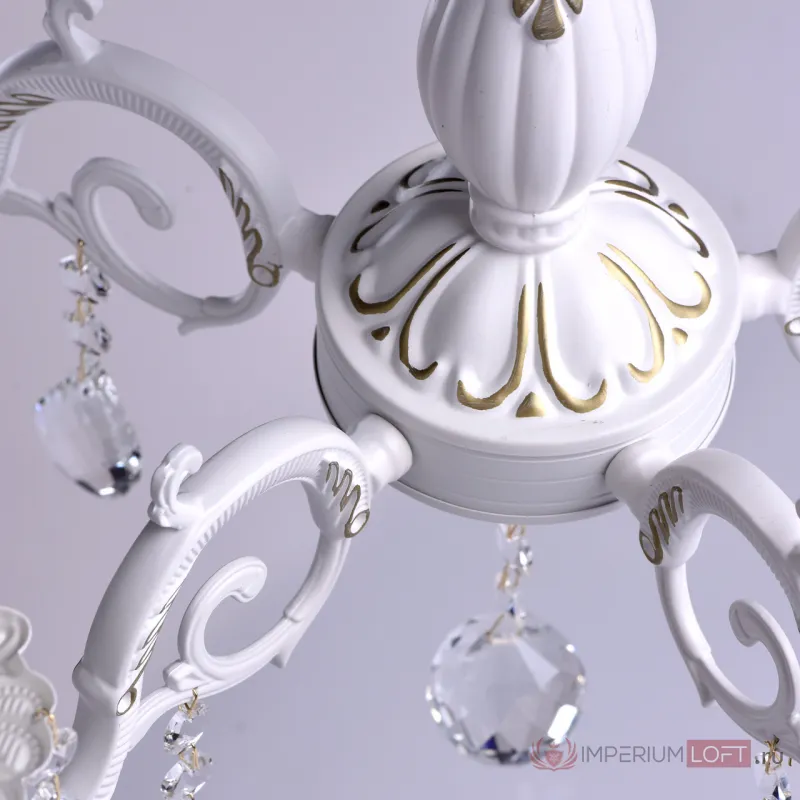 Подвесная люстра MW-Light Свеча 2 301014605 Цвет арматуры золото Цвет плафонов прозрачный от ImperiumLoft