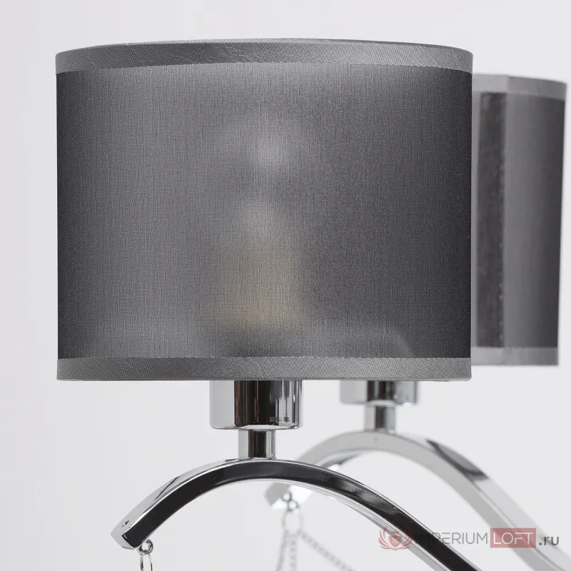 Подвесная люстра MW-Light Федерика 82 379019006 Цвет арматуры хром Цвет плафонов черный от ImperiumLoft