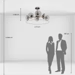 Люстра потолочная De City Вита 220014206 от ImperiumLoft