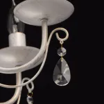 Подвесная люстра DeMarkt Аврора 14 371014208 Цвет плафонов прозрачный Цвет арматуры золото