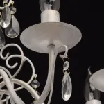 Подвесная люстра DeMarkt Аврора 14 371014208 Цвет плафонов прозрачный Цвет арматуры золото