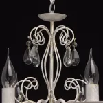 Подвесная люстра DeMarkt Аврора 14 371014208 Цвет плафонов прозрачный Цвет арматуры золото