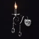 Бра MW-Light Адель 4 373022001 Цвет арматуры хром Цвет плафонов прозрачный