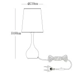 Настольная лампа декоративная MW-Light Салон 415033701
