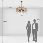 Подвесная люстра MW-Light Лавиния 2 443010908