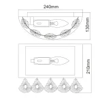 Бра MW-Light Жаклин 465026601