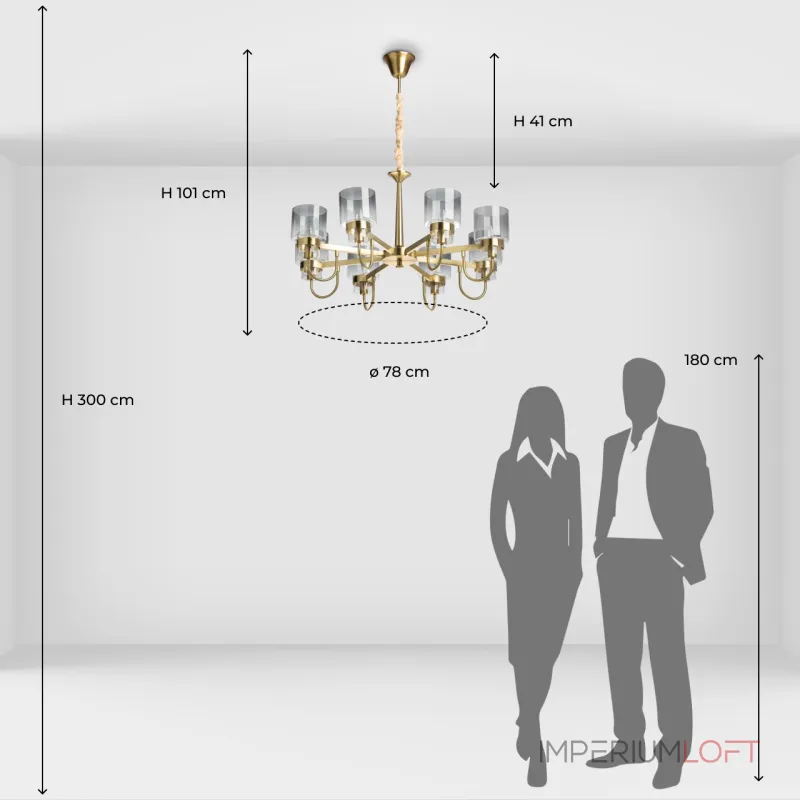 Подвесная люстра MW-Light Элла 483015108