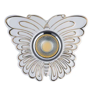 Встраиваемый светильник MW-Light Круз 637015401 Цвет арматуры золото Цвет плафонов серебро