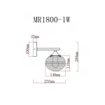 Бра MyFar Gloria MR1800-1W