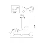 Люстра MyFar Solve MR1320-4P от ImperiumLoft