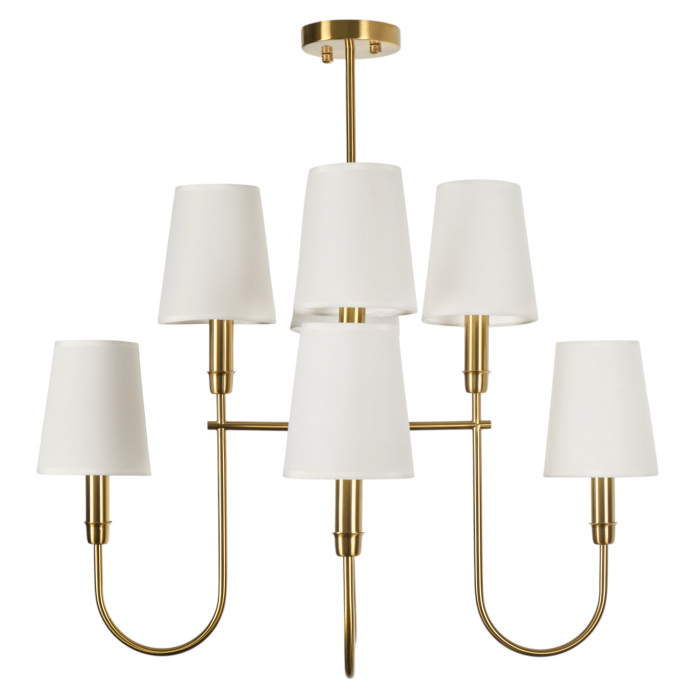 Люстра на штанге MyFar Gabriel MR2430-8P от ImperiumLoft