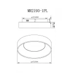 Потолочный светильник MyFar Shannon MR2193-1PL от ImperiumLoft