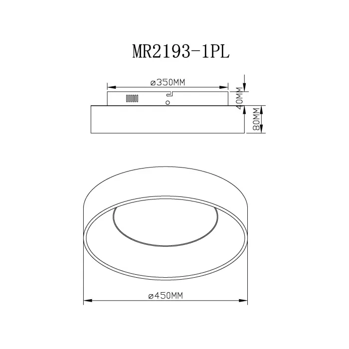 Потолочный светильник MyFar Shannon MR2193-1PL от ImperiumLoft