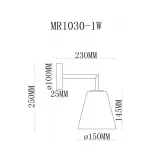 Бра MyFar Stiven MR1030-1W