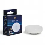 Светодиодная лампочка GX53 8W 4000K 640Lm MyFar Base53 MB1302GX53-8W4K