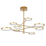 Люстра на штанге MyFar Eva MR1221-8CL