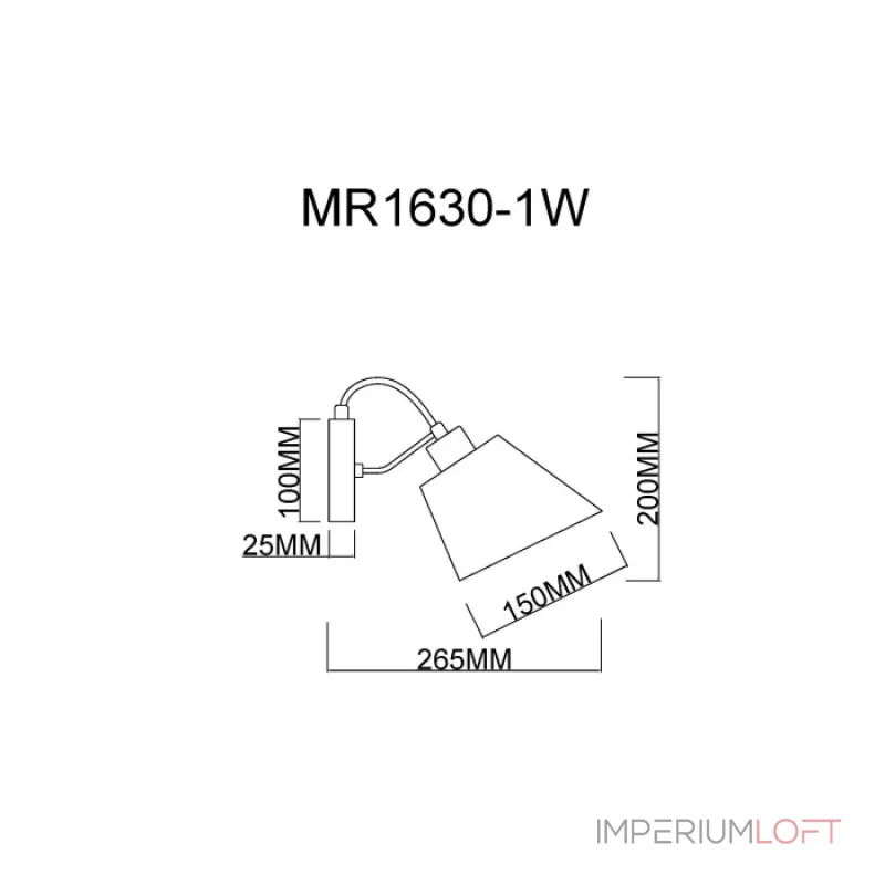 Бра MyFar Amber MR1630-1W