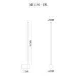 Настенный светильник MyFar Sunn MR1191-1WL