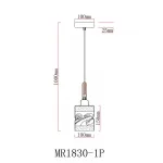 Подвесной светильник MyFar Olivia MR1830-1P