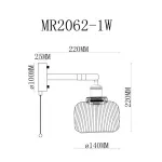Бра MyFar Natalie MR2062-1W от ImperiumLoft