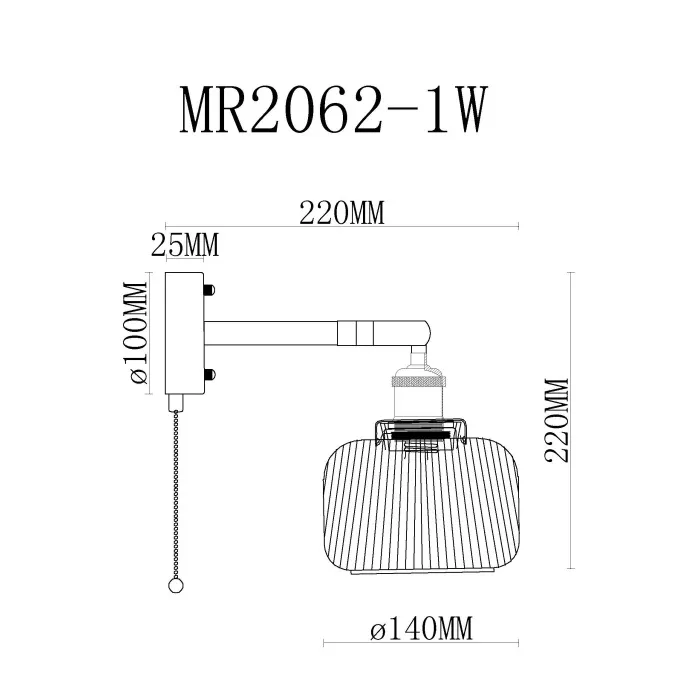 Бра MyFar Natalie MR2062-1W от ImperiumLoft