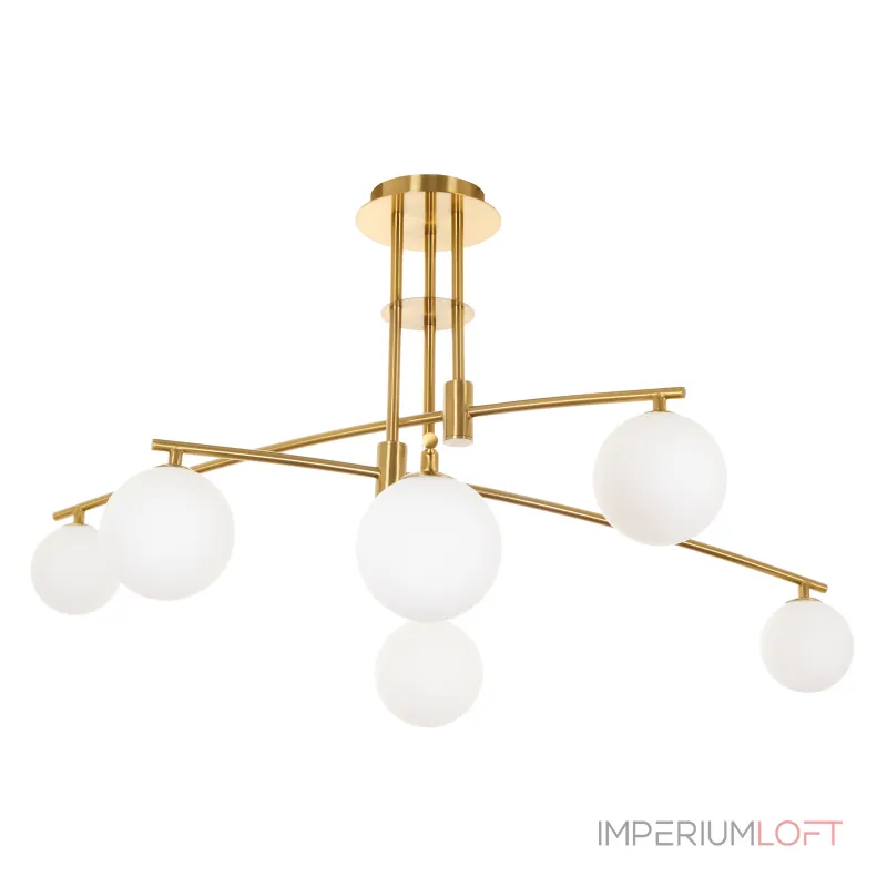 Люстра на штанге MyFar Stacy MR1012-6C Люстра на штанге MyFar Stacy MR1012-6C