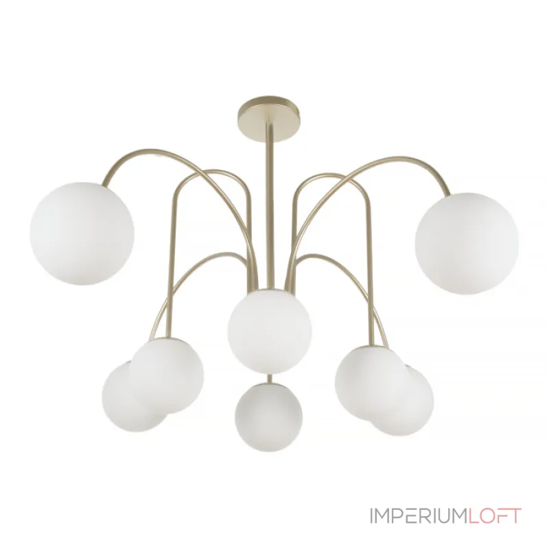 Люстра на штанге MyFar Cassia MR2351-8C Люстра на штанге MyFar Cassia MR2351-8C