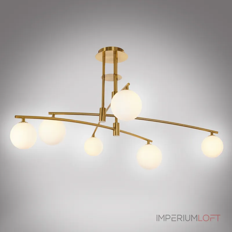 Люстра на штанге MyFar Stacy MR1012-6C Люстра на штанге MyFar Stacy MR1012-6C