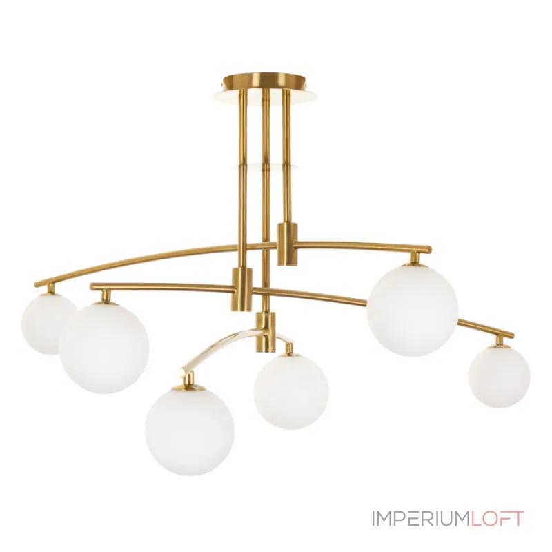 Люстра на штанге MyFar Stacy MR1012-6C Люстра на штанге MyFar Stacy MR1012-6C