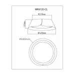 Потолочный светильник MyFar Cordelia MR9120-CL
